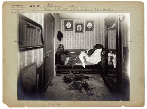 Acid Passion And Dried Blood Photos From Murder Scenes In 1880s Paris