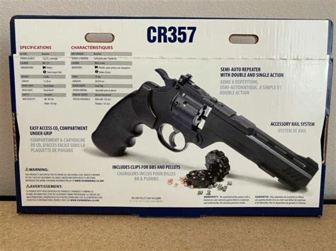 Crosman Cr357 465fps Revolver 177 Caliber Co2 Air Pistol For Sale