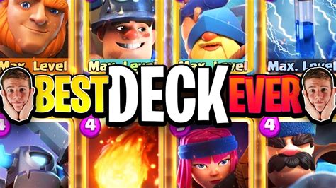 Fisherman Is Back Best Giant Deck For Season 7 Clash Royale Youtube