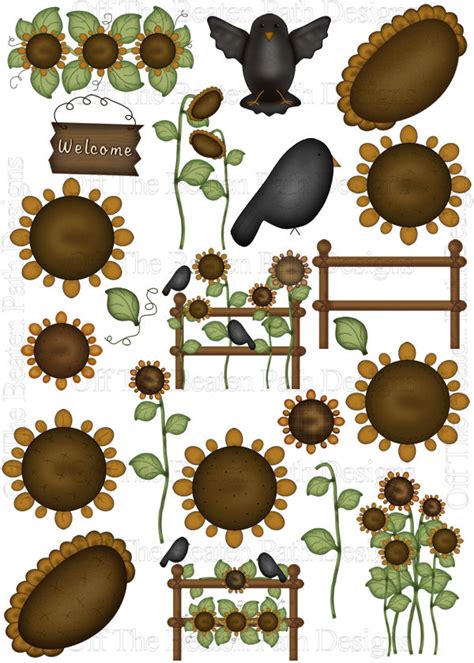 Free Country Sunflower Cliparts Download Free Country Sunflower