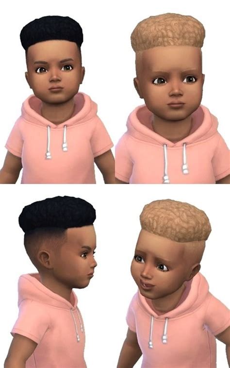 Xmiramiras Cc Finds Hair Toddler Hair Sims 4 Sims 4 Sims Hair Images