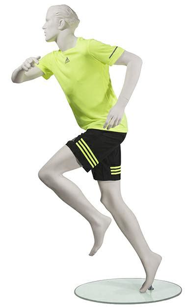 Male Sports Mannequins Athletic Mannequin In Running Pose
