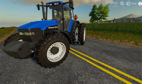New Holland 60 M Tm Series V10 Mod For Fs19 Farming Simulator 2019