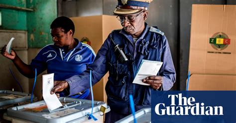Zimbabwe Votes In First Post Mugabe Election In Pictures World News The Guardian