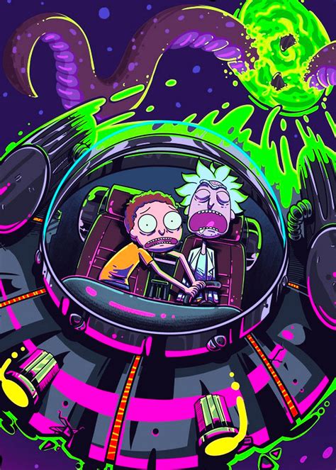 Rick And Morty Portal Wallpaper Hd Goimages Zone