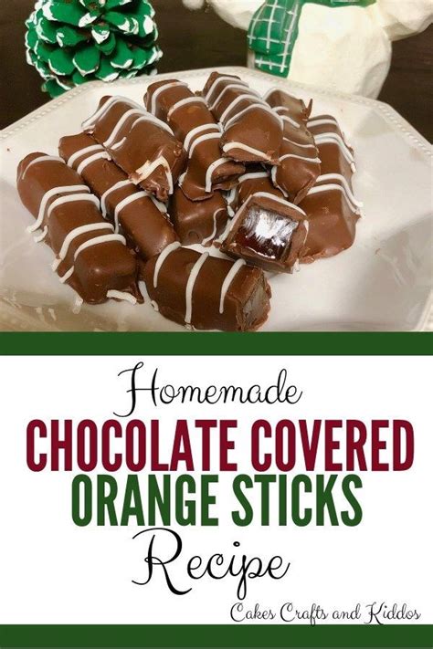 Chocolate Covered Orange Sticks Recipe Christmas Candy