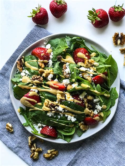 Strawberry Walnut Salad Recipe The Feedfeed