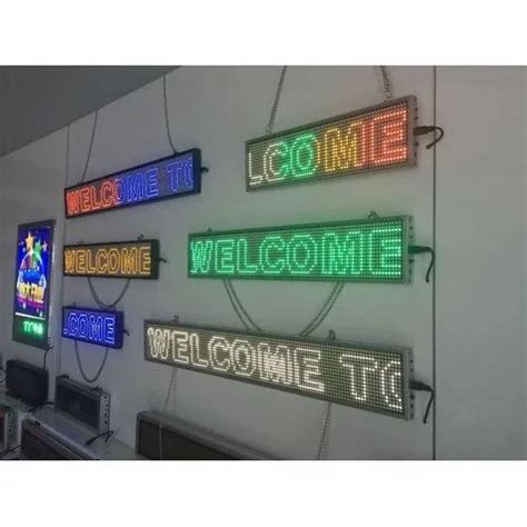Welcome Led Display Board At Rs 3200square Feet Led Display Board In