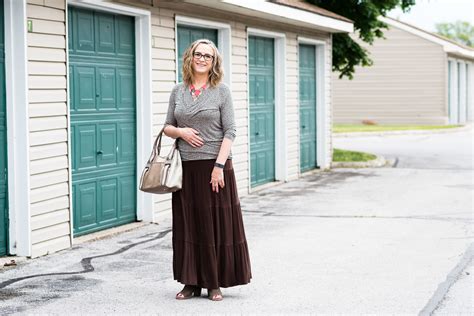 Old Becomes New Tiered Maxi Skirt — Stylin Granny Mama