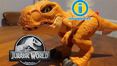Fisher Price Imaginext Jurassic World T Rex Dinosaur Review Dinosaur