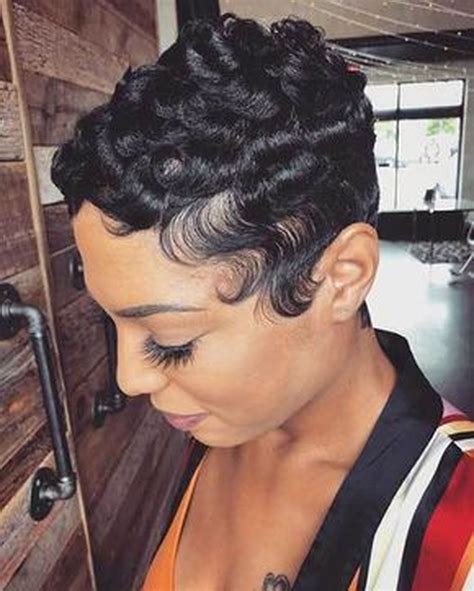 Gorgeous Short Pixie Hairstyles Ideas For Black Women46 In 2020 Short