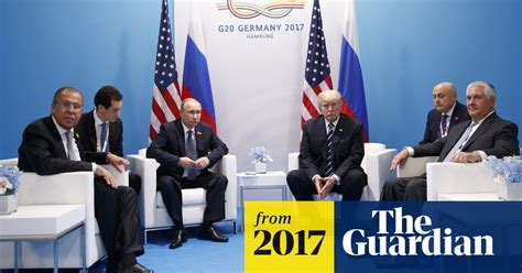 trump raised sanctions with putin over us election meddling white house says donald trump