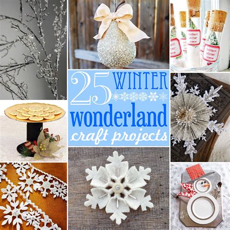 25 Winter Wonderland Craft Projects The Scrap Shoppe