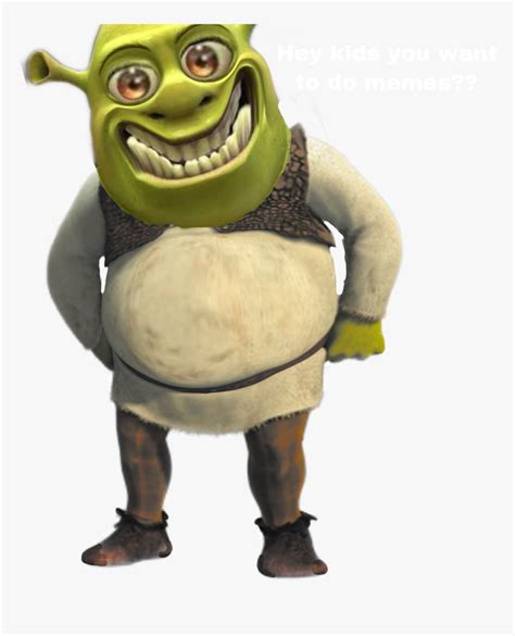 Shrek Funnyfreetoedit Dank Shrek Memes Clean Hd Png Download