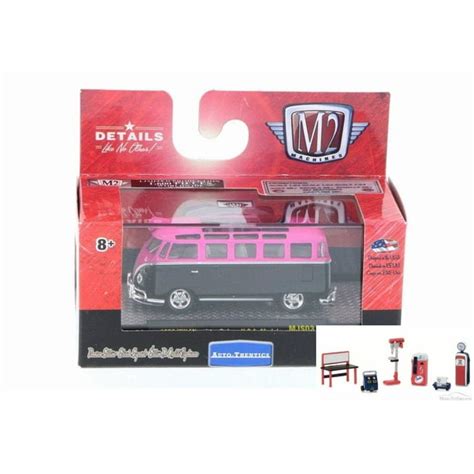 Diecast Car And Chevron Shop Tools Package 1959 Volkswagen Microbus