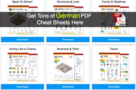 Tons Of Free German Pdf Lessons Grammar Vocabulary And More