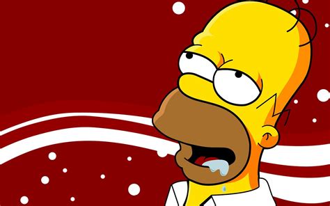 Fondos De Pantalla 1680x1050 Px Homero Simpson Sencillo 1680x1050