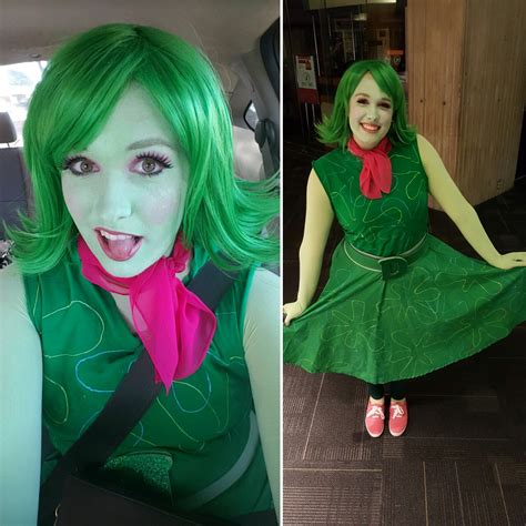 Self Disgust Cosplay From Inside Out At Youmacon Disney