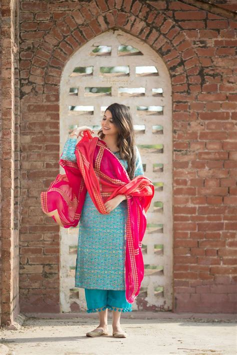 Nimrat Khaira Indian Designer Suits Simple Dress Casual Simple