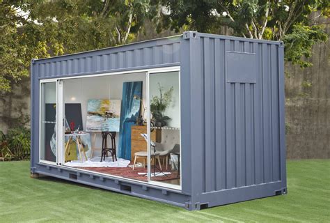 Storage Container Living Space Compact And Sustainable Port A Bach