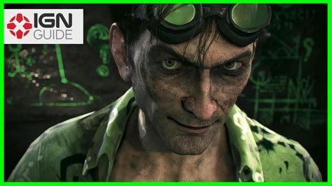 How to find & solve riddles? Batman Arkham Knight: Bleake Island Riddler Trophies Part Three - YouTube