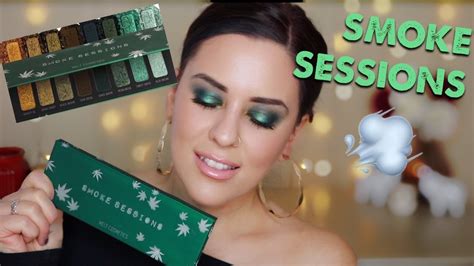 New Melt Cosmetics Smoke Sessions Palette Review Tutorial Youtube
