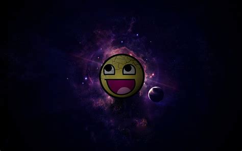 Awesome Face Wallpaper Space