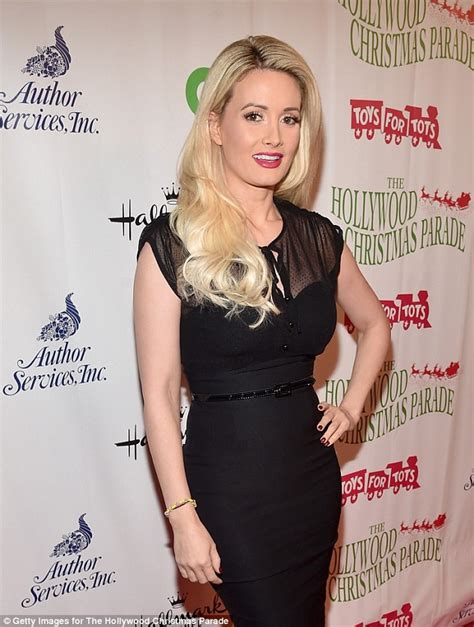 Holly Madison Embraces Classic Glamour In Lbd At Hollywood Christmas