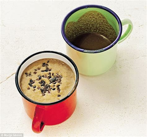 Food Chocolate Peanut Butter Hot Cocoa Daily Mail Online