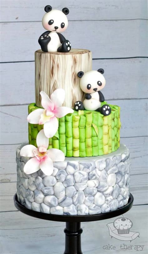 Panda Cake Gorgeous Cakes Pretty Cakes Cute Cakes Yummy Cakes