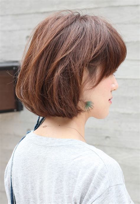 Side View Of Short Messy Bob Hairstyle Hairstyles Weekly