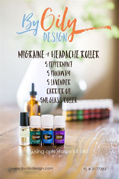 Peppermint essential oil for migraines. Easy DIY recipe for everyday on the go pick my head up ...