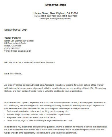 Do tailor or customise your admin cover letter for every role you this administration cover letter example is strong because it employs general cover letter writing best practice. FREE 4+ Admin Assistant Cover Letter Templates in MS Word ...