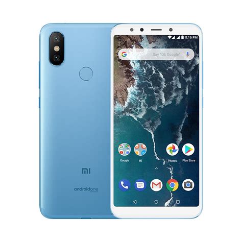 Xiaomi Mi A2 Mi A2 Lite Android One Smartphones With 584 Inch Full