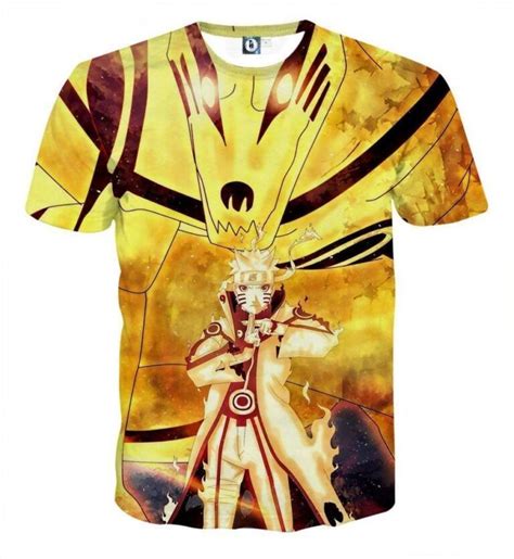 Naruto Sith Path Sage Mode Kurama Fox Awesome Style T Shirt