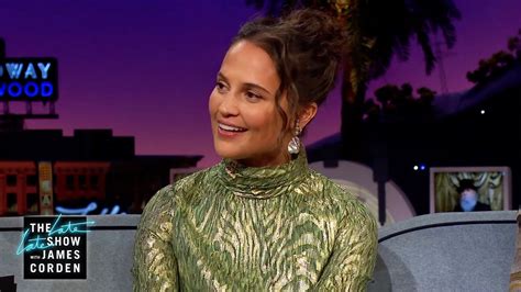 Alicia Vikander Loves Being Trackside For Her Husbands Races Youtube