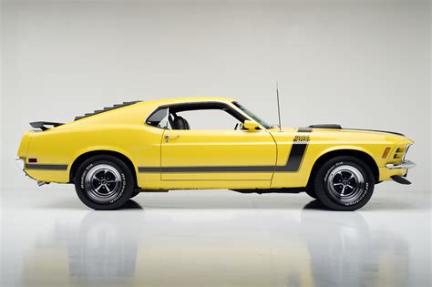 Download Car Yellow Car Muscle Car Fastback Vehicle Ford Mustang Boss