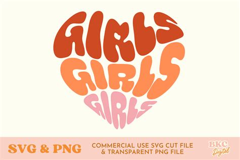 Girls Girls Girls Svg Graphic By Bykirstcodigital · Creative Fabrica