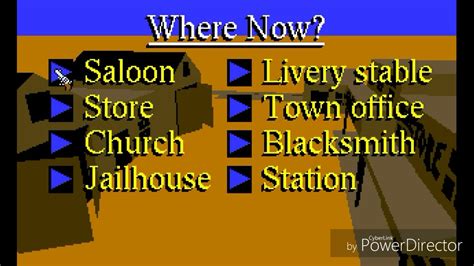 In october 1992, video game developer delta 4 released the town with no name for commodore cdtv video game console / media center.1 the game, developed using d.u.n.e. The Town With No Name OST - Where Now? - YouTube