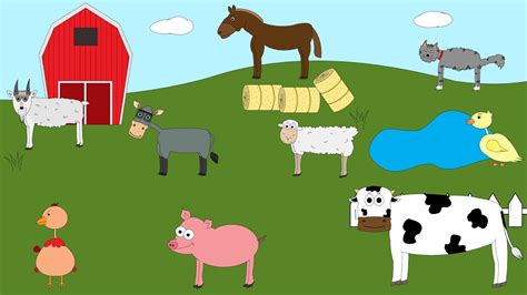 Farm animals worksheets for kids. Farm Animals Song - No Farmer! - YouTube