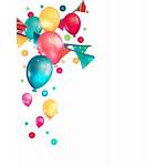 Balloons Birthday Transparent Background Party Clipart Balloon