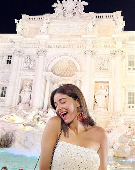 Ananya Panday Stuns In Sexy Off Shoulder White Dress During Italy Vacation See Viral Photos