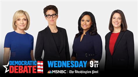 The Washington Post And Msnbc To Host Special Debate Coverage Live From Atlanta The Washington