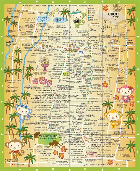The Best Ever Map Of Ubud Taking On The World