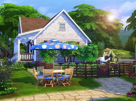 The Sims Resource Rustic Farmhouse