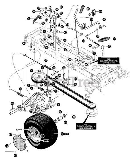 Scotts Riding Lawn Mower 17hp 42 Parts Wiring Schematic Diagram