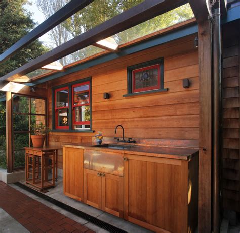 Backyard Cottages Rustic Shed San Francisco By Sogno Design Group