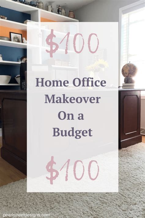 Home Office Makeover On A Budget Office Makeover Home Office Design