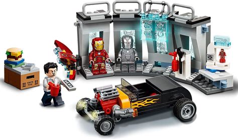 Lego 76167 Iron Man Armory Set Lego Marvel Pas Cher