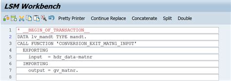 Sap Abap Central How To Get The New Abap Editor In Lsmw